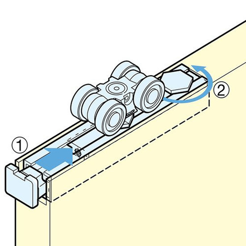 FGV Sugatsune Pocket Door Hardware Wayfair